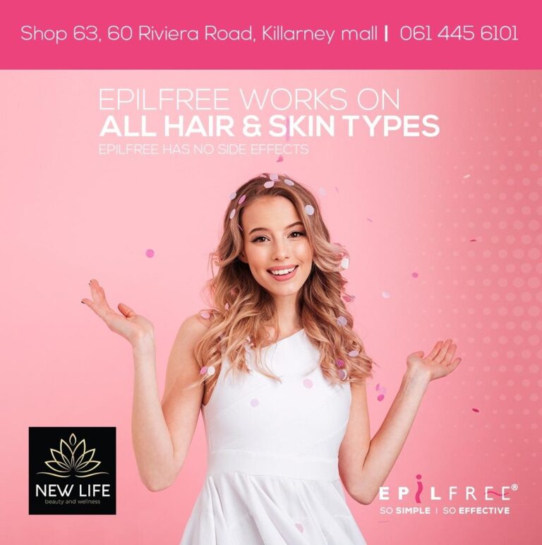 Epilfree Hair Reduction Treatment Full Back New Life Beauty and Wellness